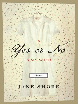 cover image of A Yes-Or-No Answer